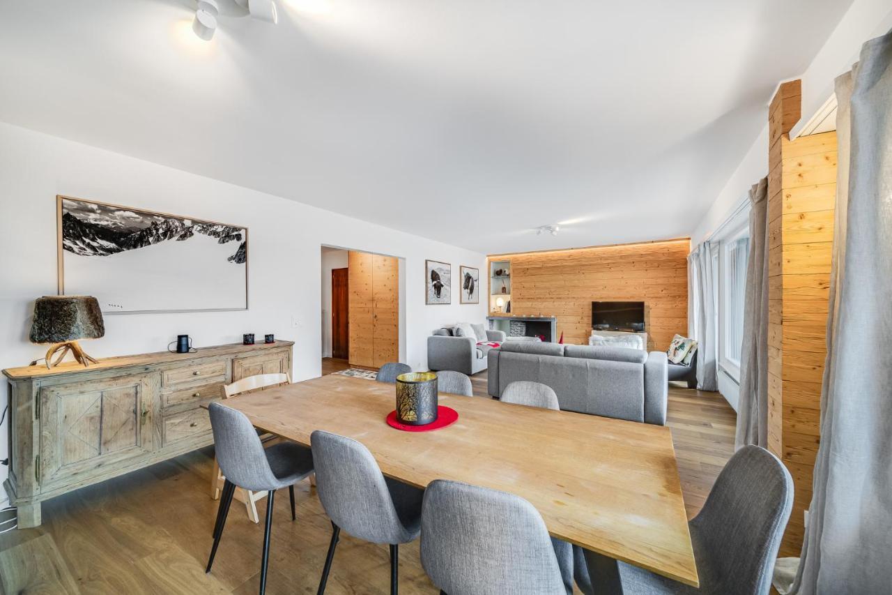 In The Heart Of Crans, Fireplace And Parking Appartement *