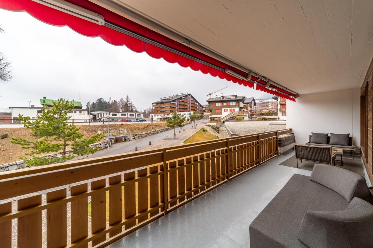 In The Heart Of Crans, Fireplace And Parking Appartement Crans-Montana